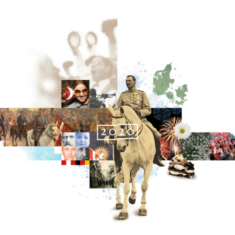 Genforenings collage Genforenings collage